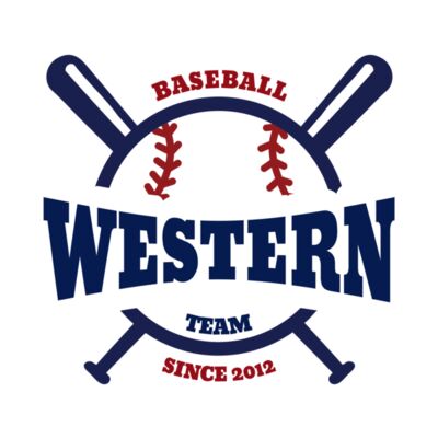 Baseball Team Logo 04 Miniatura