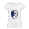 Playera Dama: Algodón Peinado Cuello V Miniatura