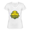 Playera Dama: Algodón Peinado Cuello V Miniatura