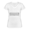 Playera Dama: Algodón Peinado Cuello V Miniatura