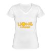 Playera Dama: Algodón Peinado Cuello V Miniatura