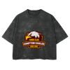 Playera Boxy Fit Mineral Wash 265 grs 🔥 NEW PRODUCT 🔥 Miniatura