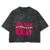 Playera Boxy Fit Mineral Wash 265 grs 🔥 NEW PRODUCT 🔥 Miniatura