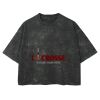 Playera Boxy Fit Mineral Wash 265 grs 🔥 NEW PRODUCT 🔥 Miniatura